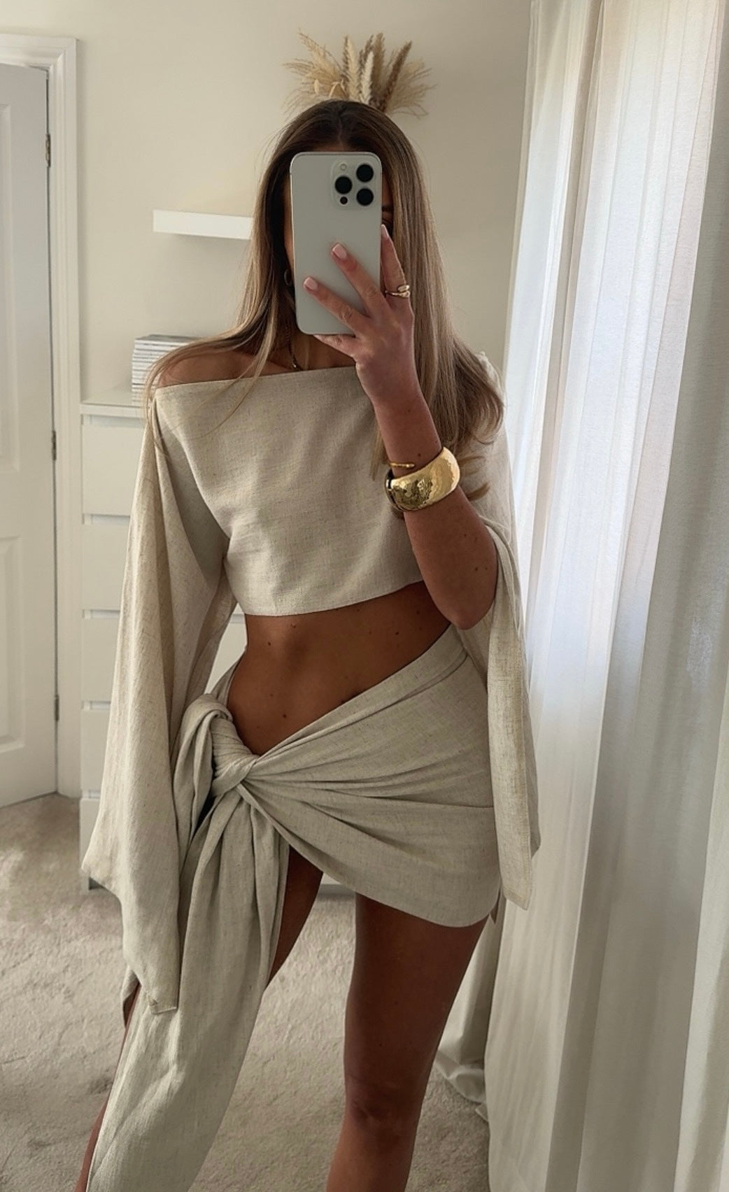 Aurelia | Linen Sarong Set