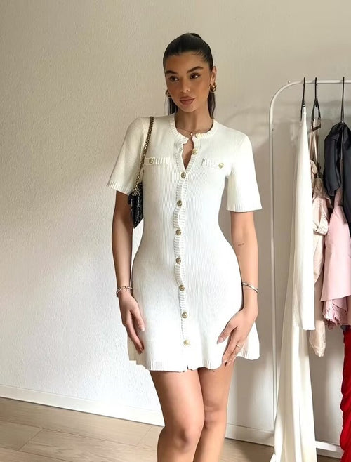 Alira | Knitted Mini Dress